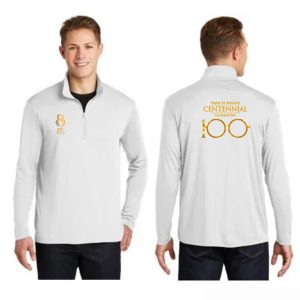 Embroidered Centennial Men’s Quarter Zip