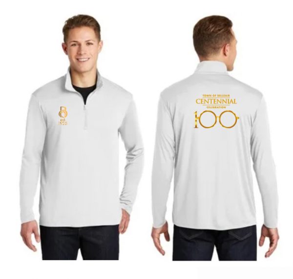 Embroidered Centennial Men’s Quarter Zip